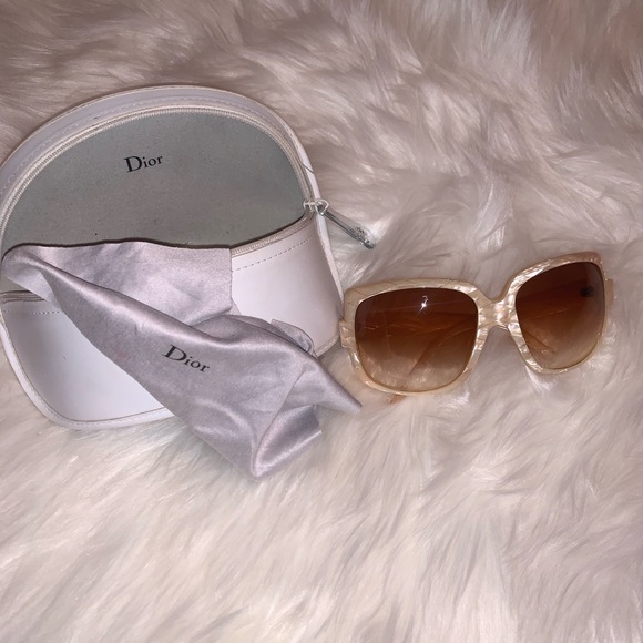 dior pearl sunglasses